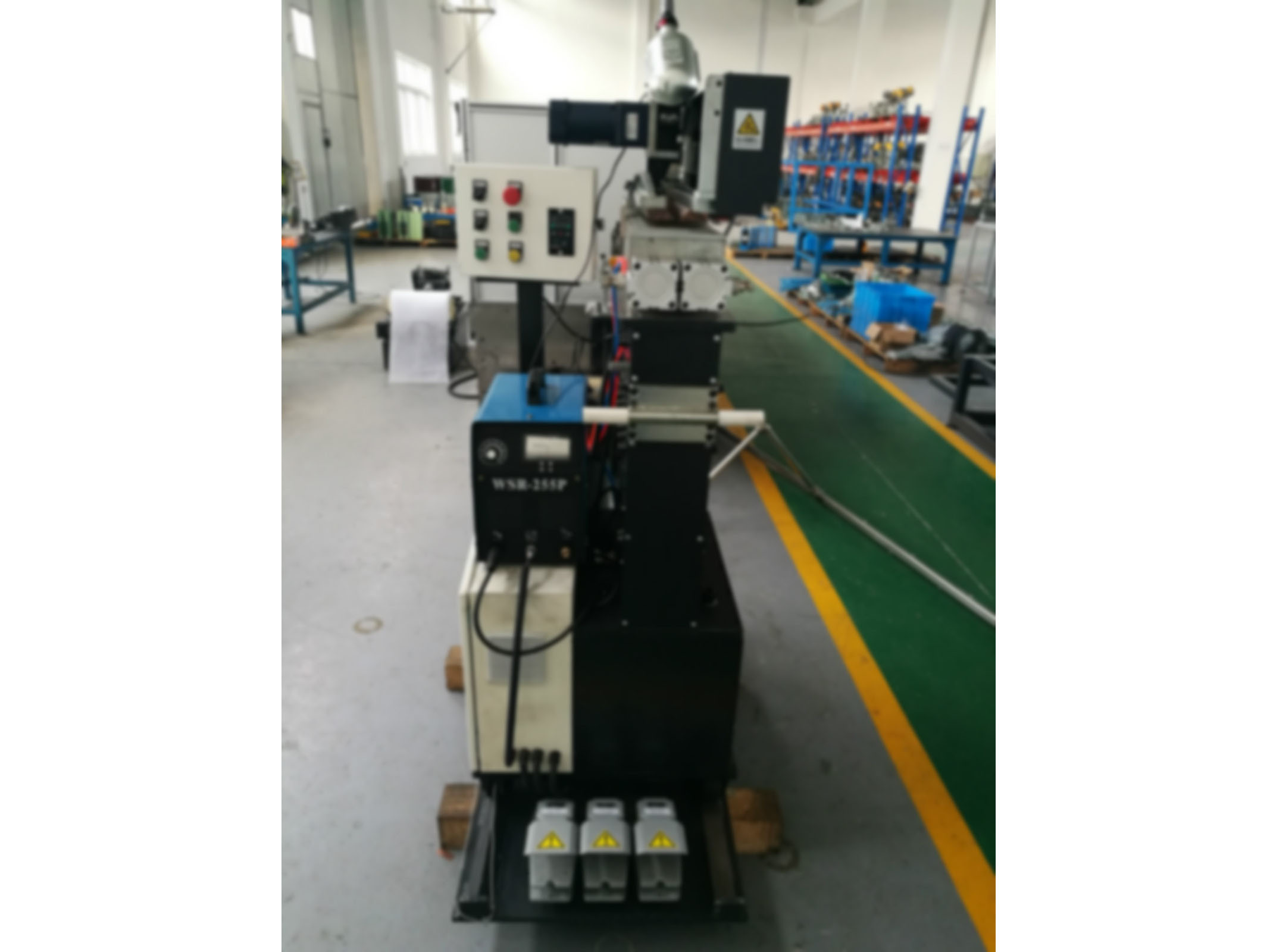 半自动接料焊机